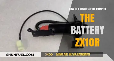 Hotwiring a ZX10R Fuel Pump Directly to the Battery: Step-by-Step Guide