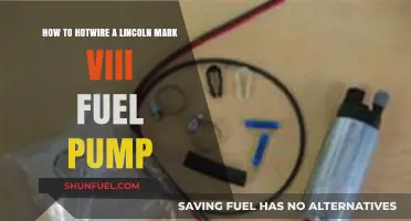 Hotwiring a Lincoln Mark VIII Fuel Pump: Step-by-Step Guide