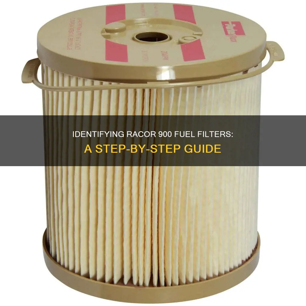 how to id racor 900 fuel filter