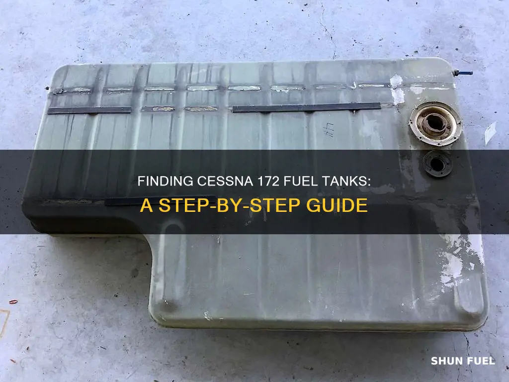how to identify cessna 172 fuel tanks