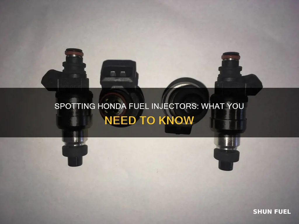 how to identify honda fuel injectors
