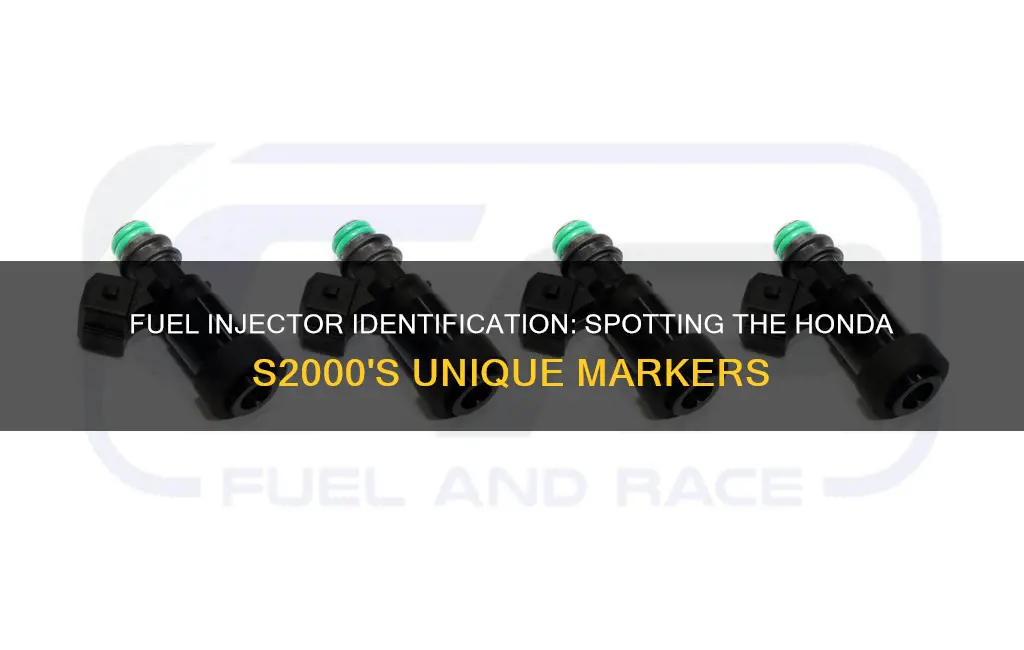 how to identify s2000 fuel injectors