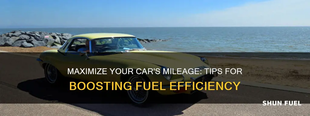 how to improve fuel efficient cars