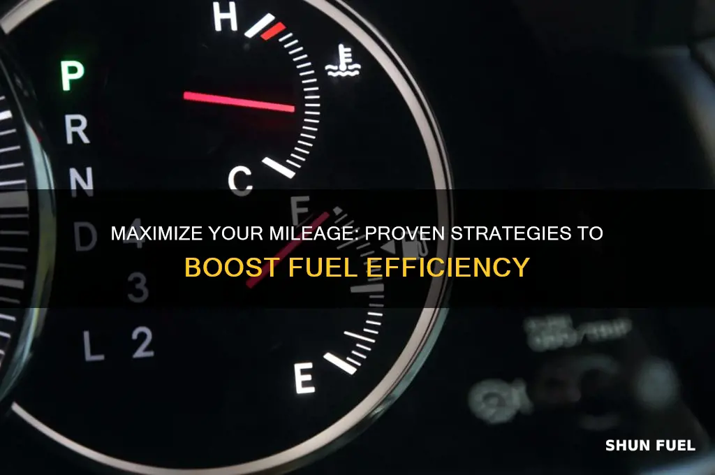 how to increase fuel consumption