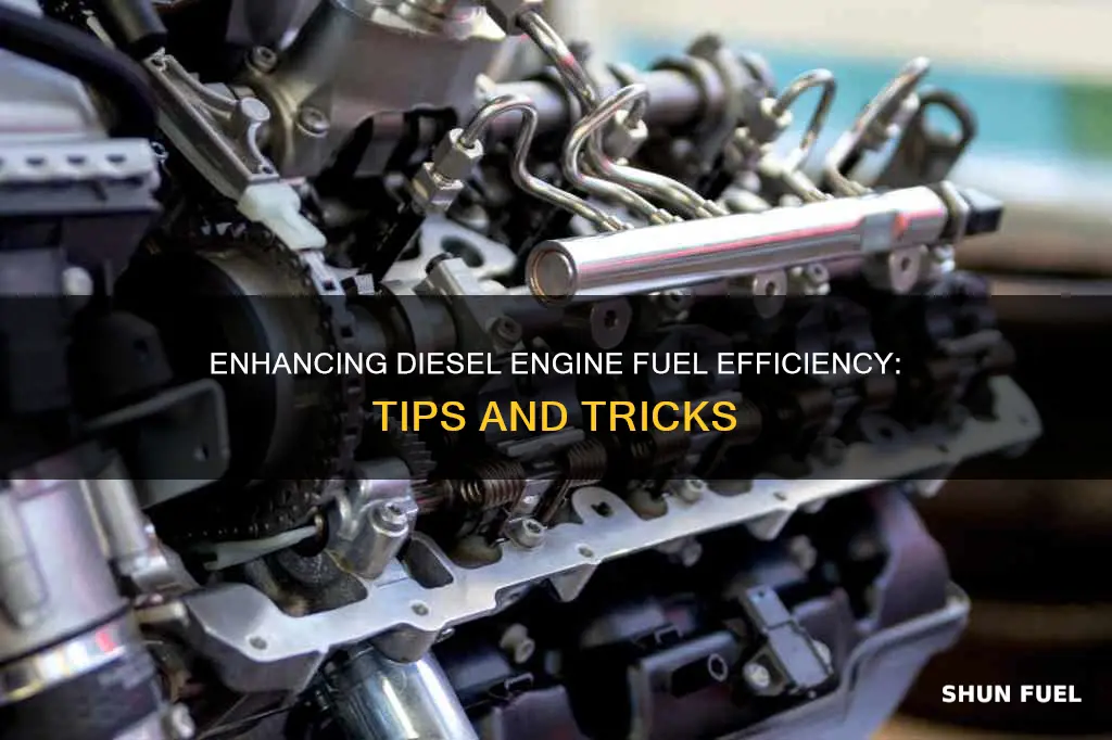 how to increase fuel economy in an old diesel engines