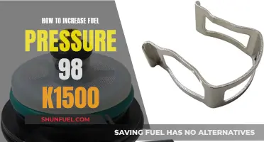 Increasing Fuel Pressure: 98 K1500 Performance Enhancement Guide