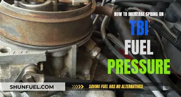 Enhancing TBI Fuel Pressure Spring Performance