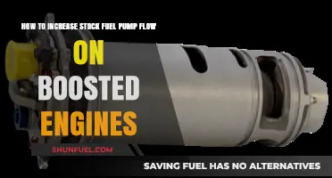 Boosting Performance: Enhancing Stock Fuel Pump Flow for Turbocharged Engines