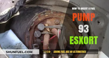 Step-by-Step Guide to Installing a Fuel Pump in a 1993 Escort