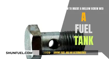 Efficiently Inserting Hollow Screws in Fuel Tanks