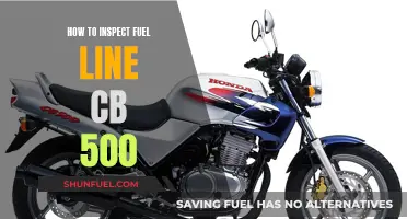 Inspecting Fuel Lines on a CB 500: Step-by-Step Guide