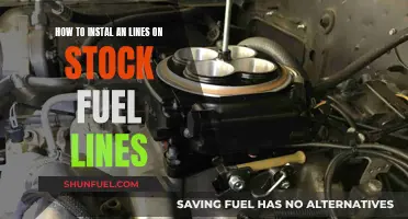 Fuel Line Installation: Easy Guide for Stock Lines