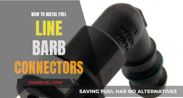 Fuel Line Barb Connectors: Easy Installation Guide