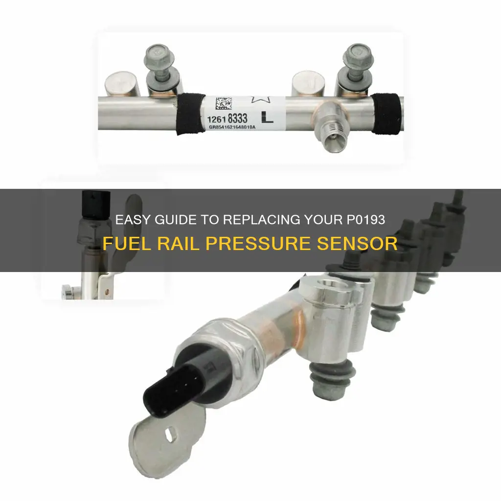 how to instal p0193 fuel rail pressure sensor replacement