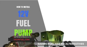 Step-by-Step Guide to Installing a 12V Fuel Pump Easily