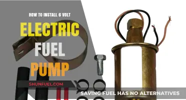 Step-by-Step Guide to Installing a 6 Volt Electric Fuel Pump