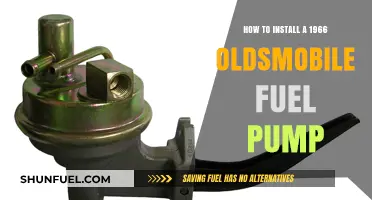 Installing a 1966 Oldsmobile Fuel Pump: Step-by-Step Guide