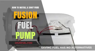 Step-by-Step Guide to Installing a 2007 Ford Fusion Fuel Pump