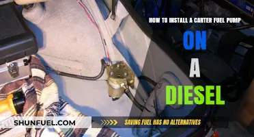 Installing Carter Fuel Pumps in Diesel Engines