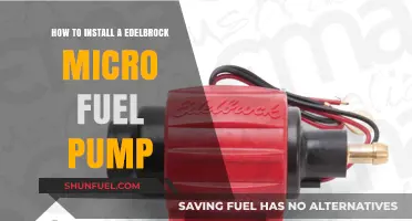 Step-by-Step Guide: Installing the Edelbrock Micro Fuel Pump Easily