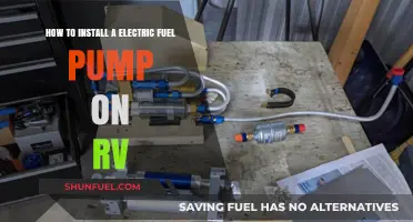 Step-by-Step Guide: Installing an Electric Fuel Pump in Your RV