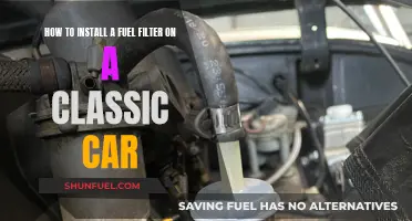 Fuel Filter Installation: A Guide for Classic Car Enthusiasts