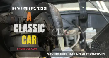 Fuel Filter Installation Guide for Classic Cars