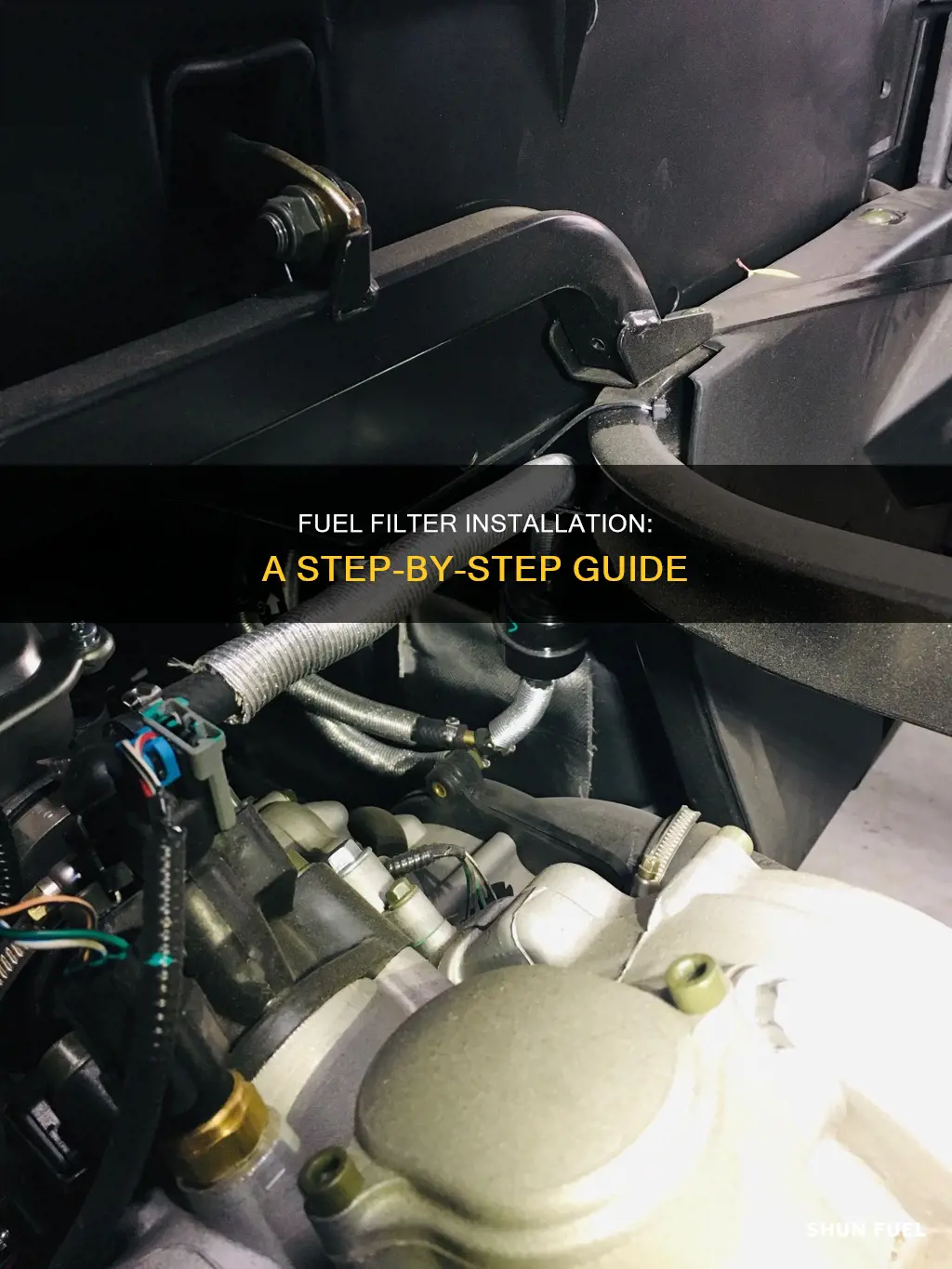 how to install a fuel filter
