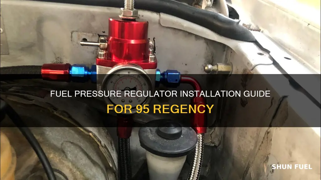 how to install a fuel pressure regulator 95 regency