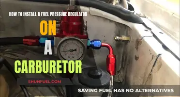 Installing a Fuel Pressure Regulator: Carburetor Setup