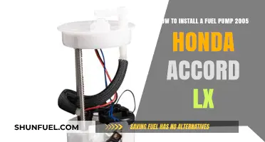 Step-by-Step Guide: Installing a Fuel Pump in a 2005 Honda Accord LX