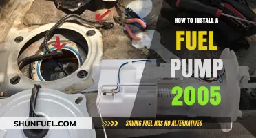 Step-by-Step Guide: Installing a Fuel Pump in a 2005 Vehicle