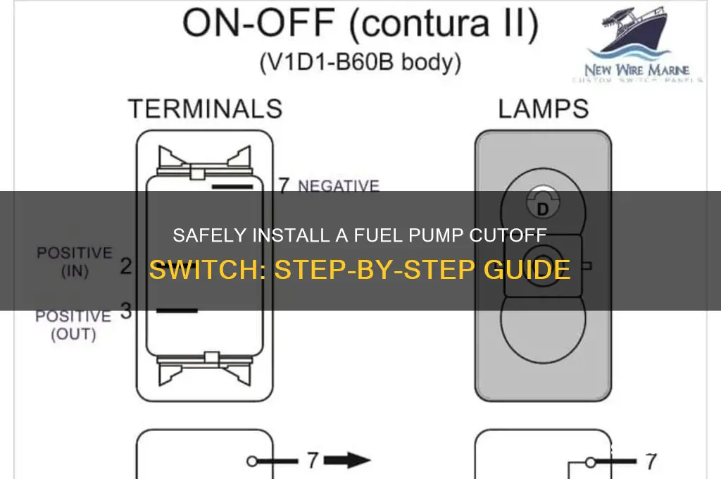 how to install a fuel pump cutoff switch