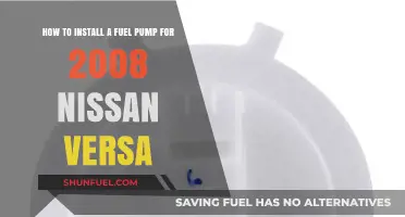 Step-by-Step Guide: Installing a Fuel Pump in a 2008 Nissan Versa