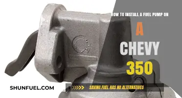 Step-by-Step Guide to Installing a Fuel Pump on a Chevy 350