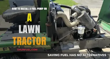 Step-by-Step Guide to Installing a Fuel Pump on Your Lawn Tractor