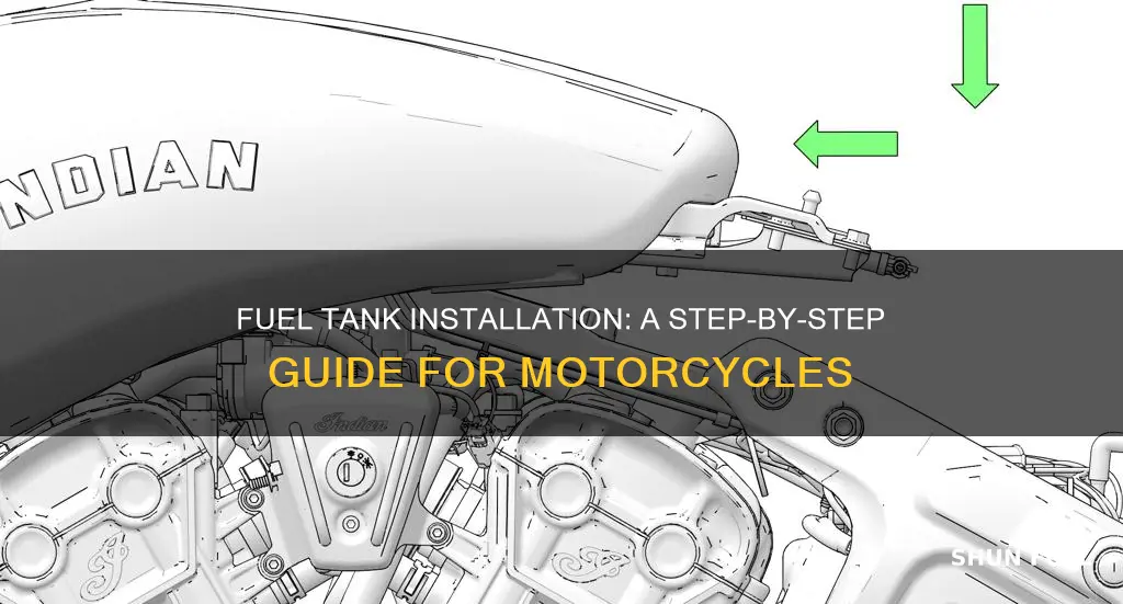 how to install a fuel tank motorcycle
