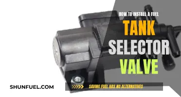 Installing a Fuel Tank Selector Valve: A Step-by-Step Guide