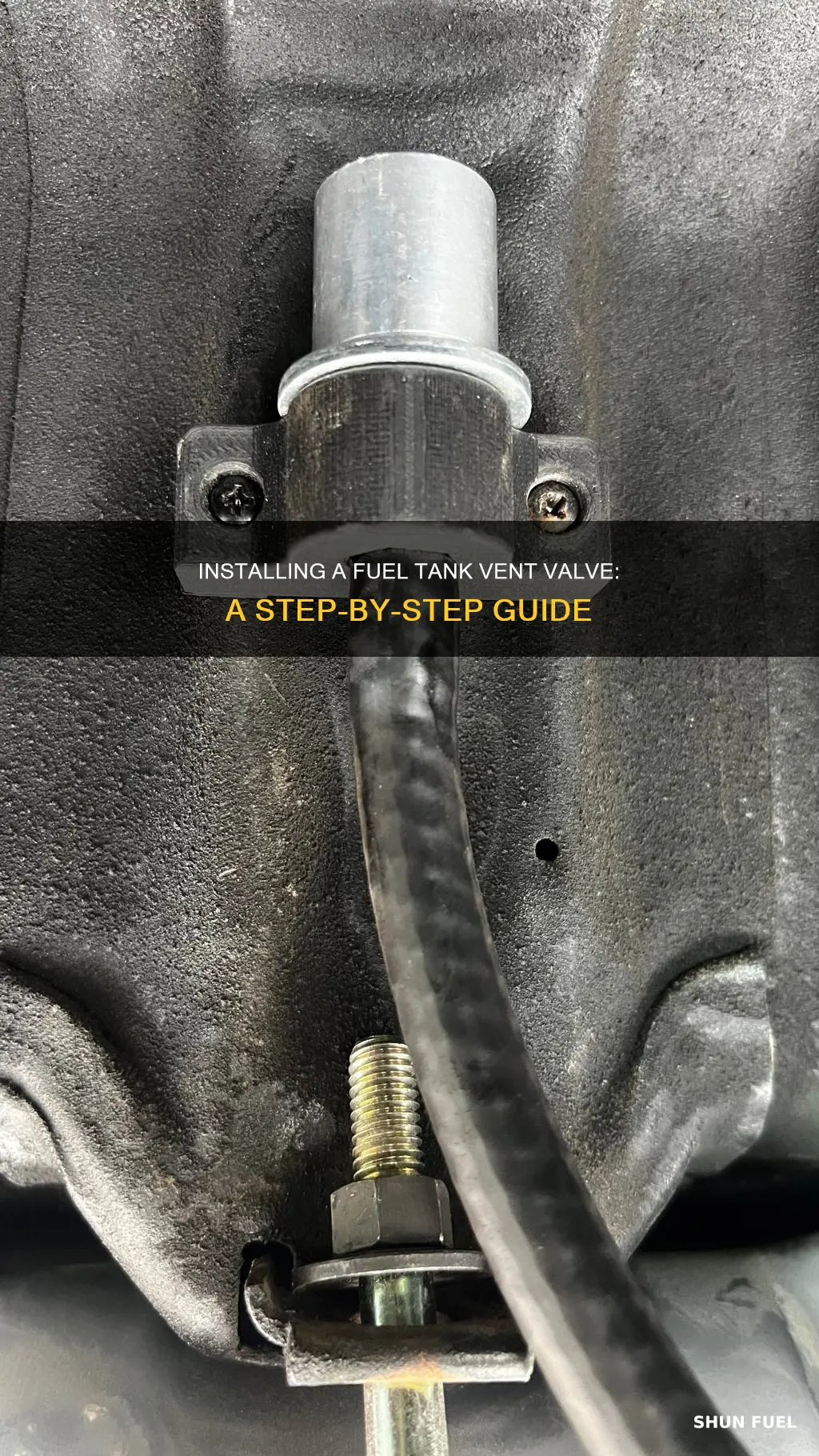 how to install a fuel tank vent valve
