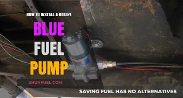 Step-by-Step Guide: Installing a Holley Blue Fuel Pump Easily