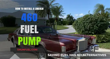 Step-by-Step Guide to Installing a Lincoln 460 Fuel Pump