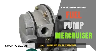 Step-by-Step Guide: Installing a Manual Fuel Pump on Mercruiser