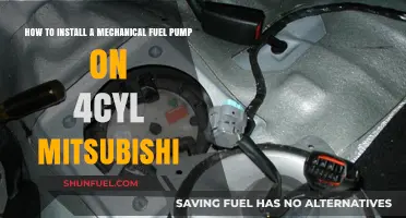 Step-by-Step Guide: Installing a Mechanical Fuel Pump on Mitsubishi 4-Cylinder Engines
