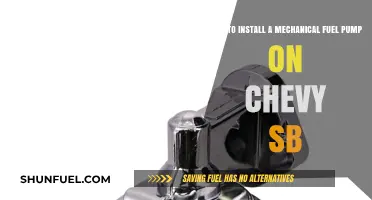 Step-by-Step Guide: Installing a Mechanical Fuel Pump on Chevy SB
