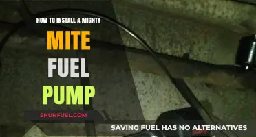 Step-by-Step Guide: Installing a Mighty Mite Fuel Pump Easily