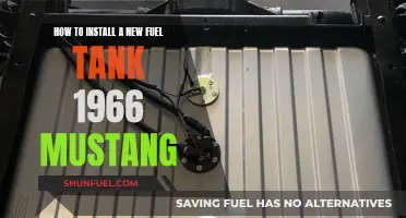 Fuel Tank Installation Guide for 1966 Mustang