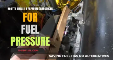 Installing a Fuel Pressure Transducer: A Step-by-Step Guide