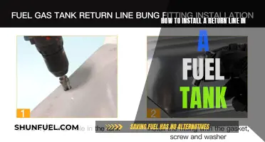 Fuel Tank Return Line Installation: A Step-by-Step Guide