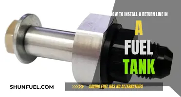A Guide to Installing a Return Line in Your Fuel Tank