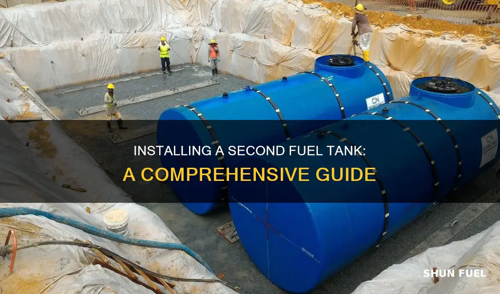 how to install a second fuel tank